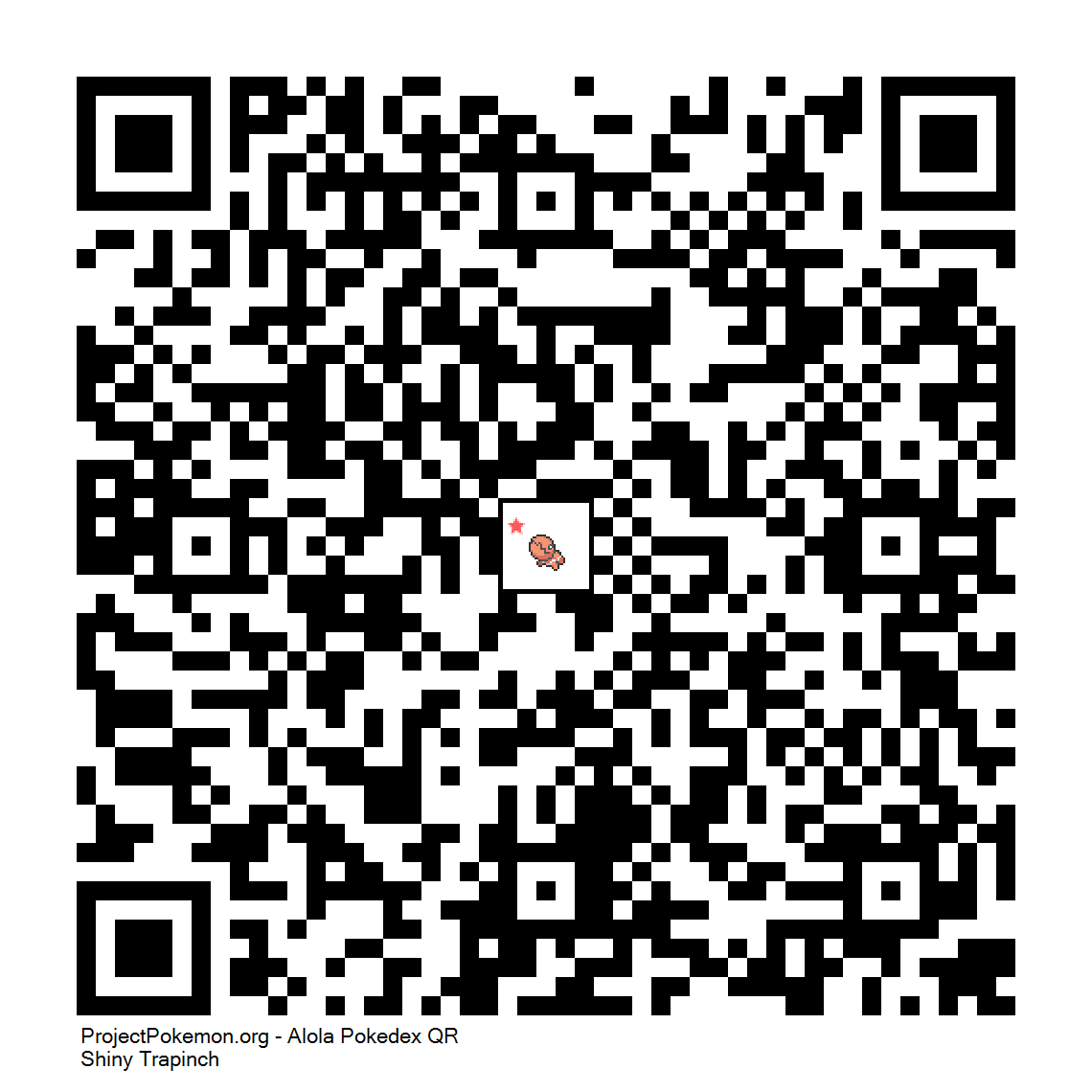 Cdigo QR de Trapinch variocolor